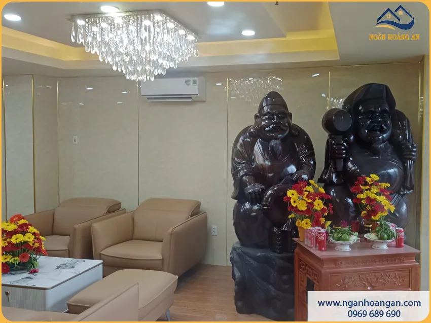 Thi Công Ốp Tường Văn Phòng Bằng PVC Giả Đá Sang Trọng