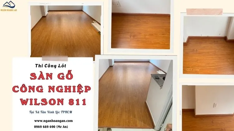 Thi Công Lắp Đặt Sàn Gỗ Wilson 811 Tại Xã Tân Vĩnh Lộc TPHCM Thi Công Lắp Đặt Sàn Gỗ Wilson 811 Tại Xã Tân Vĩnh Lộc TPHCM