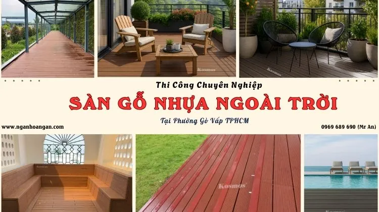 Thi Công Sàn Gỗ Nhựa Ngoài Trời Chuyên Nghiệp Tại Phường Gò Vấp TPHCM