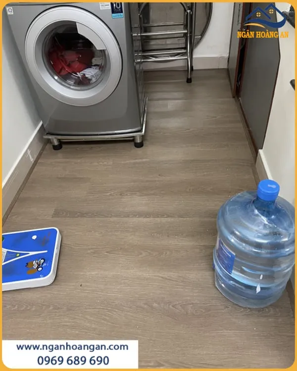 Thi Công Sàn Nhựa Hèm Khoá Glotex S480 Cho Nhà Ở 
