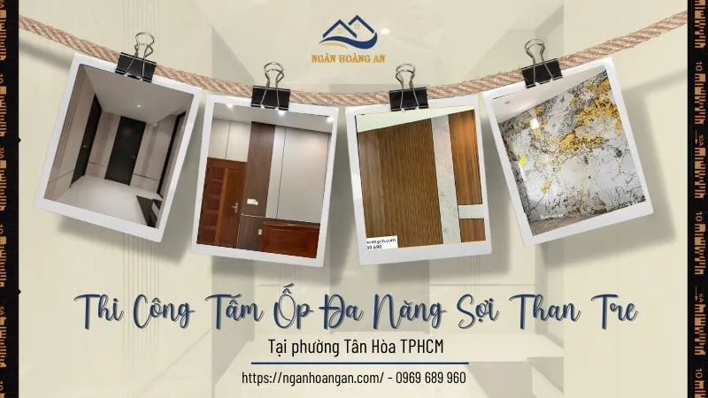 Thi Công Tấm Ốp Đa Năng Sợi Than Tre Tại Phường Tân Hòa TPHCM