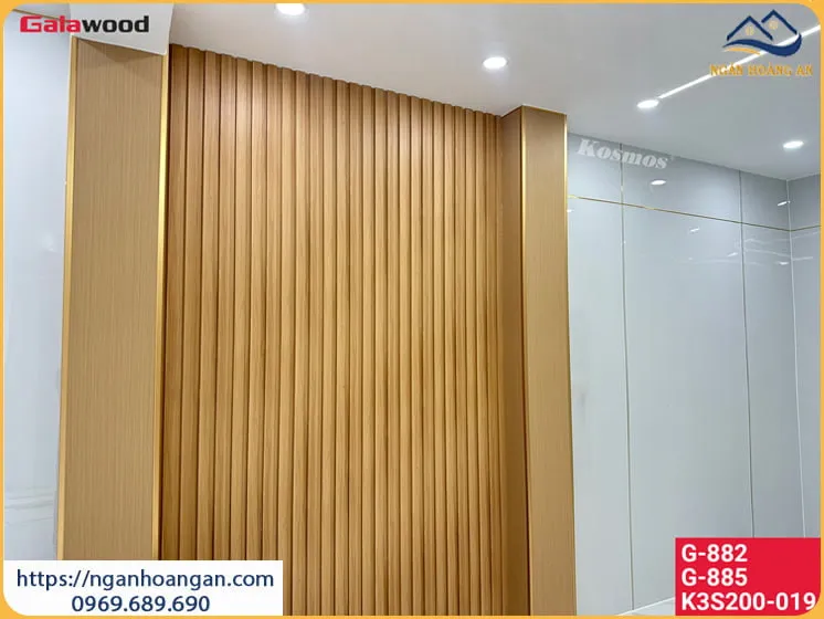 Thi Công Tấm Ốp Lam Sóng Than Tre Galawood Tại Phường Tân Sơn Nhì TPHCM