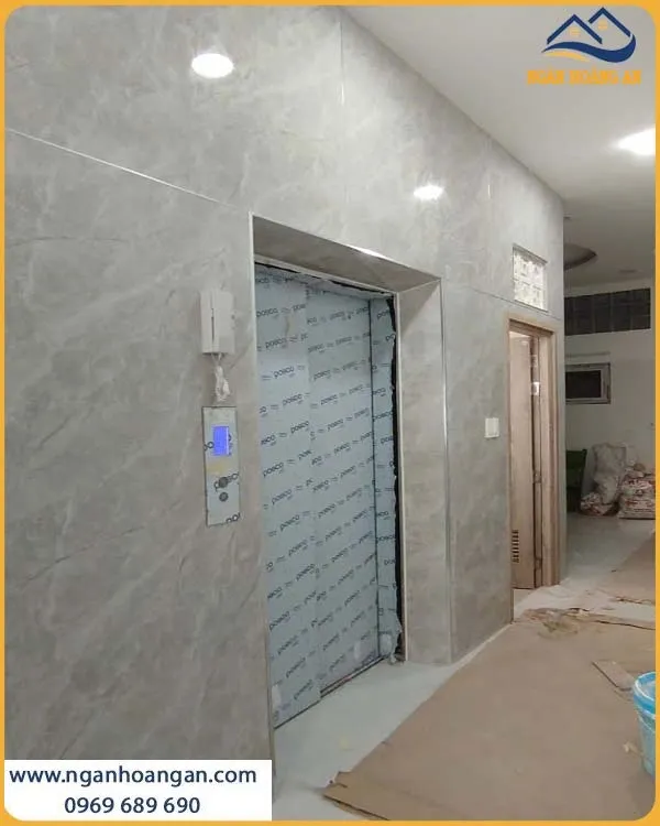 Ốp Tường Thang Máy PVC Kosmos Trọng Lượng Nhẹ
