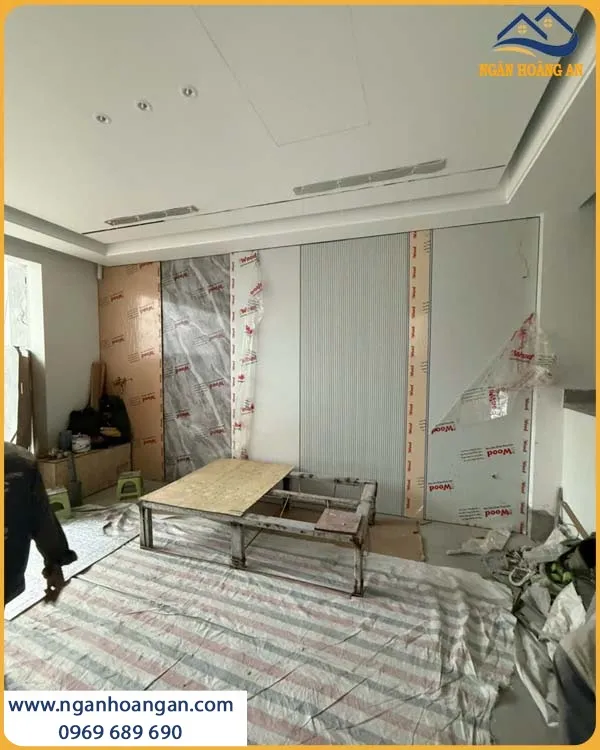 Thi Công Ốp Tường Than Tre IWood Tạo Điểm Nhấn Thi Công Ốp Tường Than Tre IWood Tạo Điểm Nhấn