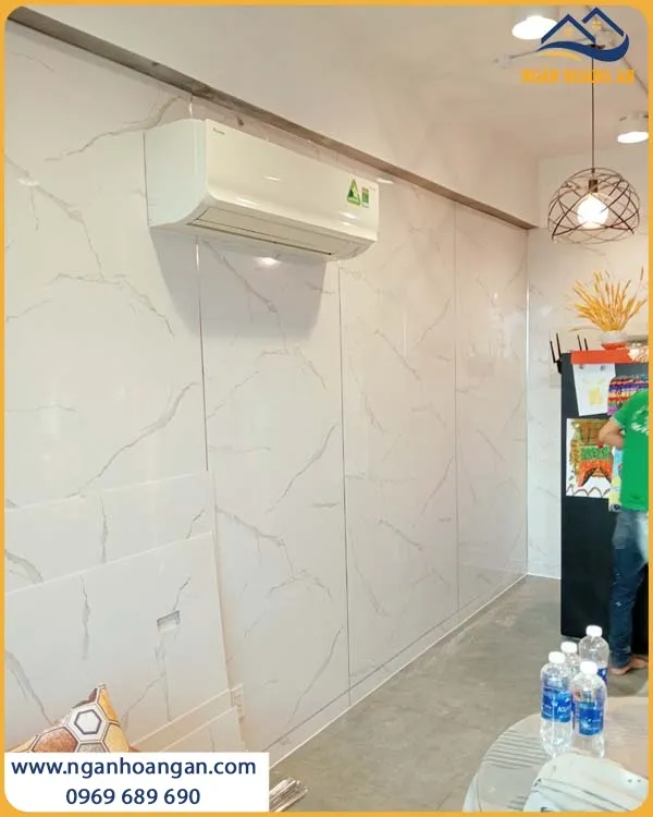 Tấm Nhựa PVC Giả Đá Hobiwood Có Khả Năng Cách Âm, Cách Nhiệt Tốt