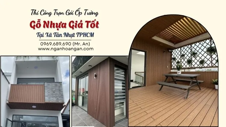 Thi Công Trọn Gói Ốp Tường Gỗ Nhựa Giá Tốt Tại Xã Tân Nhựt TPHCM