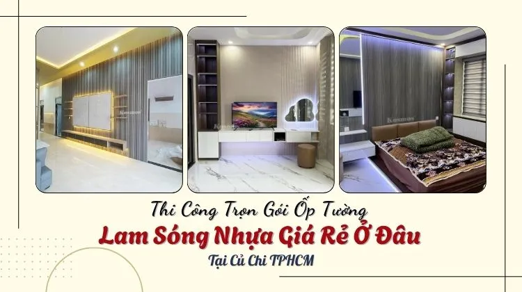 Thi Công Trọn Gói Ốp Tường Lam Sóng Nhựa Giá Rẻ Ở Đâu 