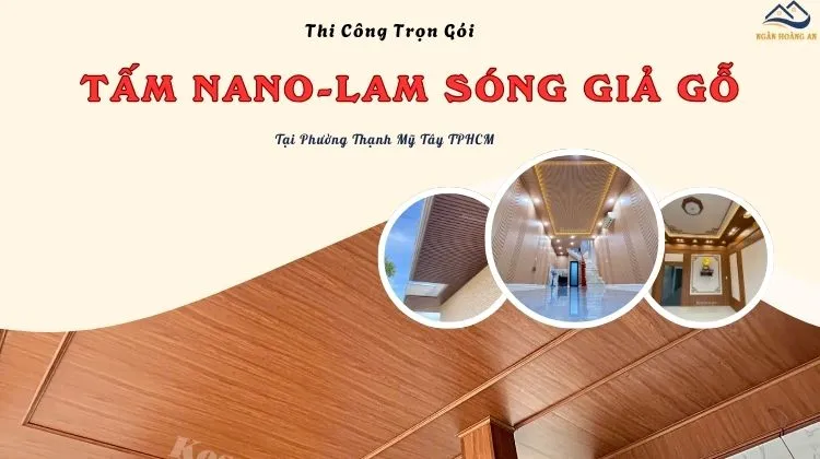 Thi Công Trọn Gói Tấm Nhựa Nano, Lam Sóng Phường Thạnh Mỹ Tây TPHCM