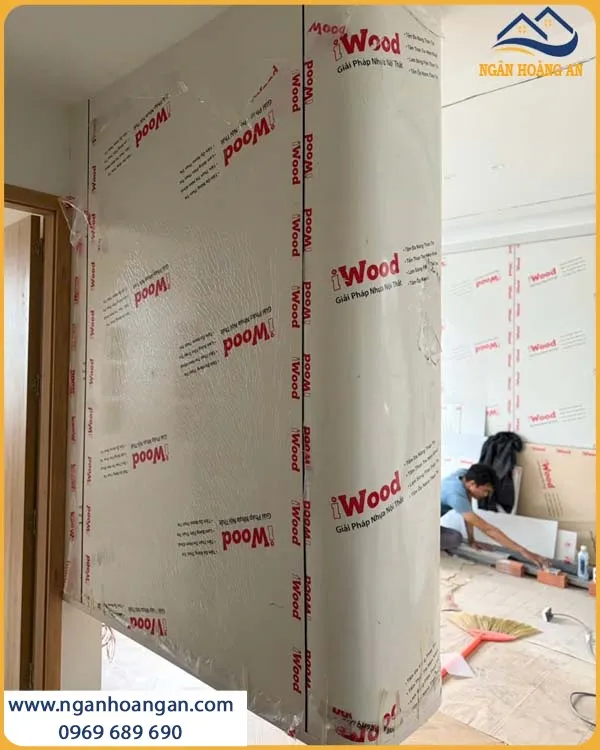 Thi Công Bo Góc Nội Thất Bằng Tấm Than Tre IWood SS-2 Thi Công Bo Góc Nội Thất Bằng Tấm Than Tre IWood SS-2