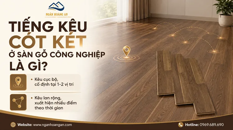 Tiếng Kêu Cót Két Ở Sàn Gỗ Công Nghiệp Là Gì?