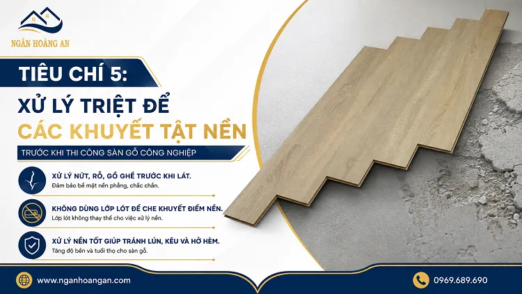 Xử Lý Triệt Để Các Khuyết Tật Nền Trước Khi Thi Công Sàn Gỗ Công Nghiệp Xử Lý Triệt Để Các Khuyết Tật Nền Trước Khi Thi Công Sàn Gỗ Công Nghiệp