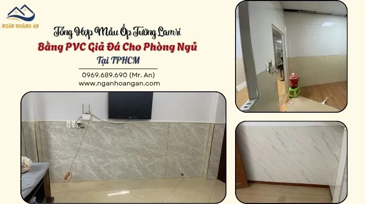 Tổng Hợp Mẫu Ốp Tường Lamri Bằng PVC Giả Đá Cho Phòng Ngủ Tại TPHCM