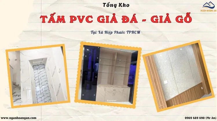 Tổng Kho Nhựa PVC Giả Đá - Giả Gỗ Chất Lượng Tại Xã Hiệp Phước TPHCM