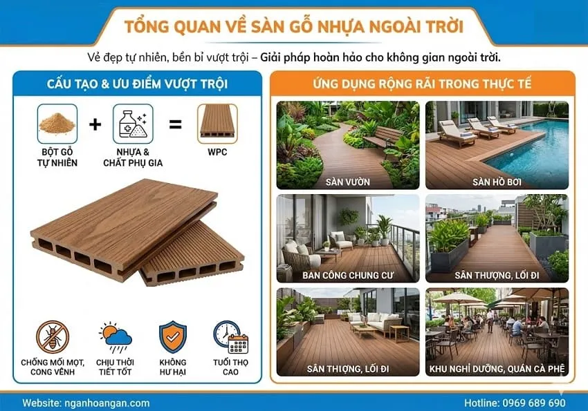Tổng Quan Về Sàn Gỗ Nhựa Ngoài Trời