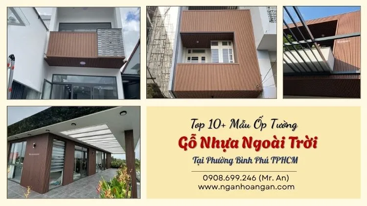 Top 10+ Mẫu Ốp Tường Gỗ Nhựa Ngoài Trời 