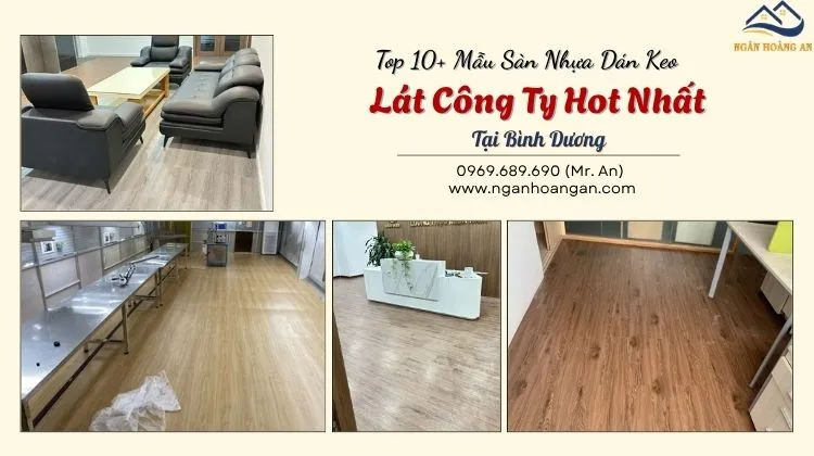 Top 10+ Mẫu Sàn Nhựa Dán Keo Lát Công Ty Hot Nhất Tại Bình Dương