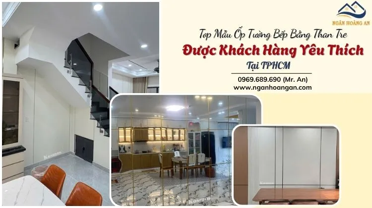 Mẫu Ốp Tường Bếp Bằng Tấm Than Tre Được Khách Hàng Yêu Thích Tại TPHCM