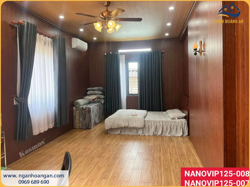 Trang Trí Không Bằng Tấm Nano Nhựa Giả Gỗ