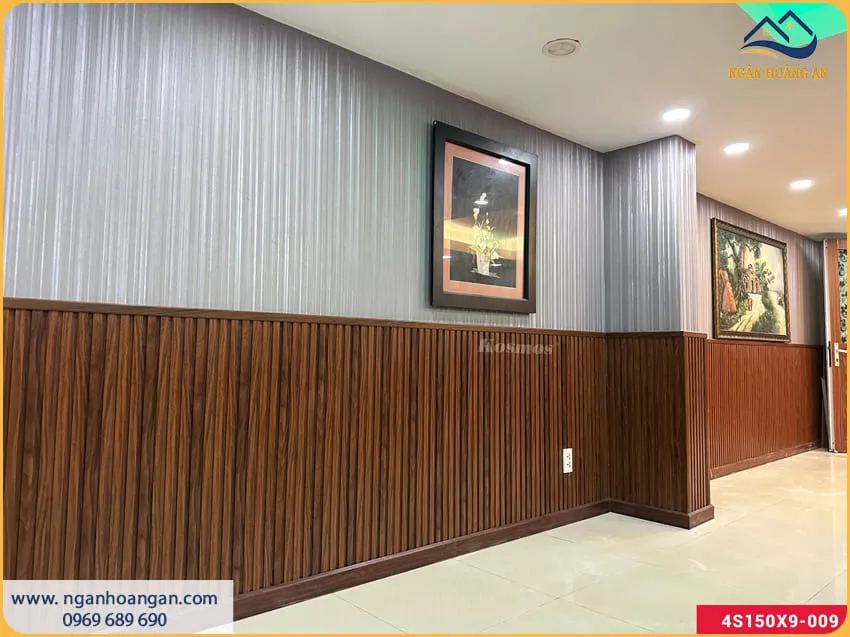 Trang Trí Nhà Sang Trọng Nhờ Ốp Tường Lam Sóng Và Nano