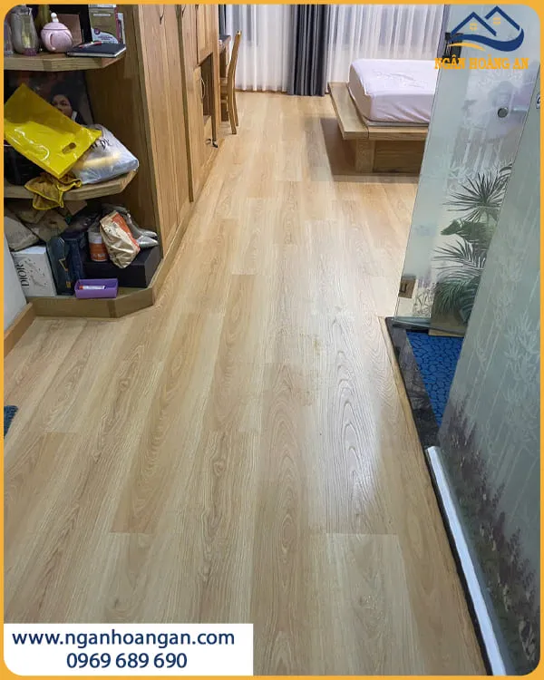 Trang Trí Phòng Ngủ Với Sàn Gỗ Công Nghiệp Camsan 1510
