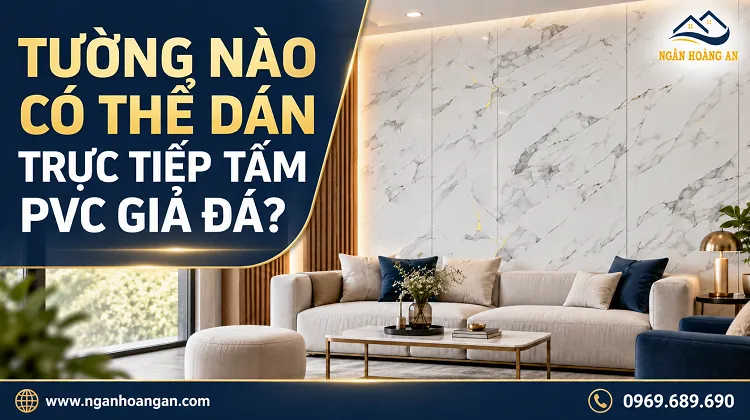 Tường Như Thế Nào Có Thể Dán Trực Tiếp Tấm PVC Giả Đá? Tường Như Thế Nào Có Thể Dán Trực Tiếp Tấm PVC Giả Đá?