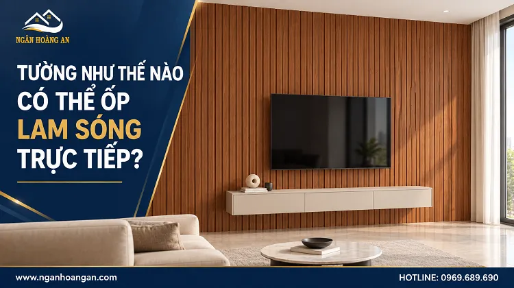 Tường Như Thế Nào Có Thể Ốp Lam Sóng Trực Tiếp? Tường Như Thế Nào Có Thể Ốp Lam Sóng Trực Tiếp?