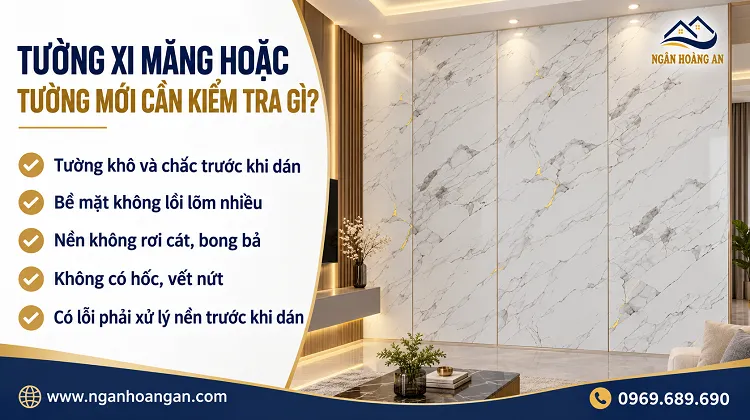 Tường Xi Măng Hoặc Tường Mới Cần Kiểm Tra Gì? Tường Xi Măng Hoặc Tường Mới Cần Kiểm Tra Gì?