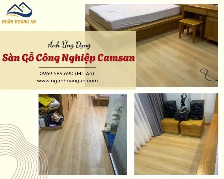Ứng Dụng Lát Sàn Gỗ Công Nghiệp Camsan Cho Nhà Ở