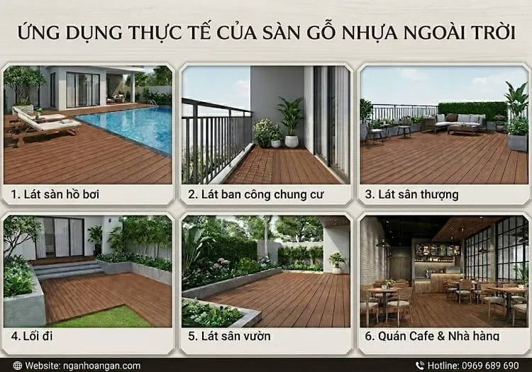 Ứng Dụng Thực Tế Của Sàn Gỗ Nhựa Ngoài Trời Galawood Ứng Dụng Thực Tế Của Sàn Gỗ Nhựa Ngoài Trời Galawood