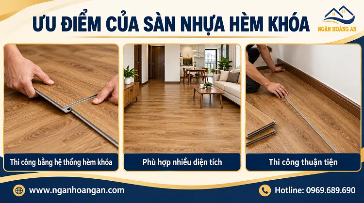 Ưu Điểm Của Sàn Nhựa Hèm Khoá Kosmos SPC5003 Ưu Điểm Của Sàn Nhựa Hèm Khoá Kosmos SPC5003