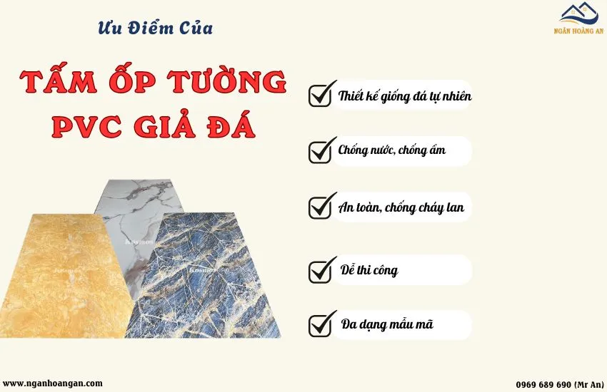 Ưu Điểm Nổi Bật Của Tấm Ốp Tường PVC Giả Đá Kosmos Ưu Điểm Nổi Bật Của Tấm Ốp Tường PVC Giả Đá Kosmos
