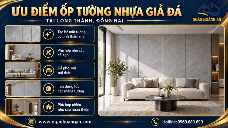 Ưu Điểm Khi Ốp Tường Nhựa Giả Đá Kosmos PVC2025 Ưu Điểm Khi Ốp Tường Nhựa Giả Đá Kosmos PVC2025