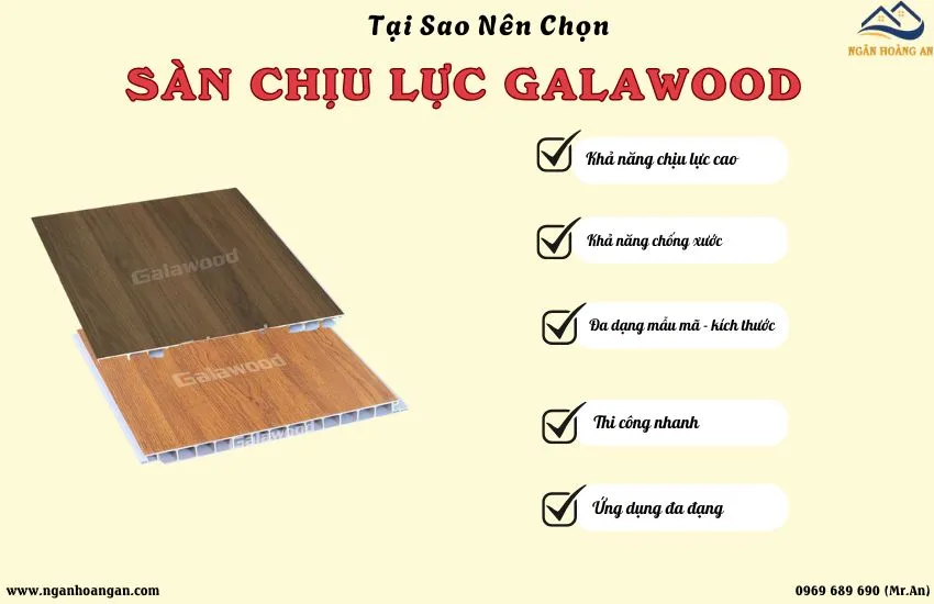 Ưu Điểm Nổi Bật Của Sàn Chịu Lực Galawood Ưu Điểm Nổi Bật Của Sàn Chịu Lực Galawood