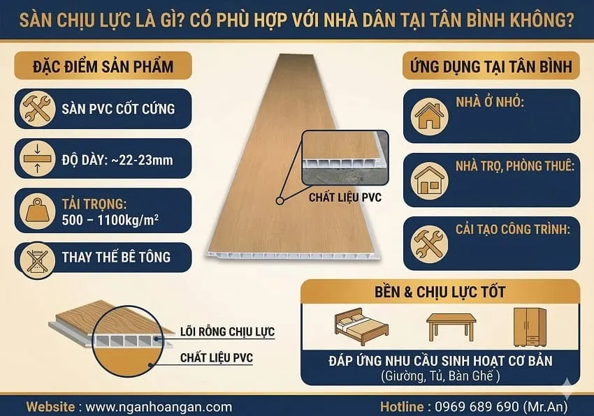 Sàn Chịu Lực Là Gì? Có Phù Hợp Với Nhà Dân Tại Tân Bình Không?