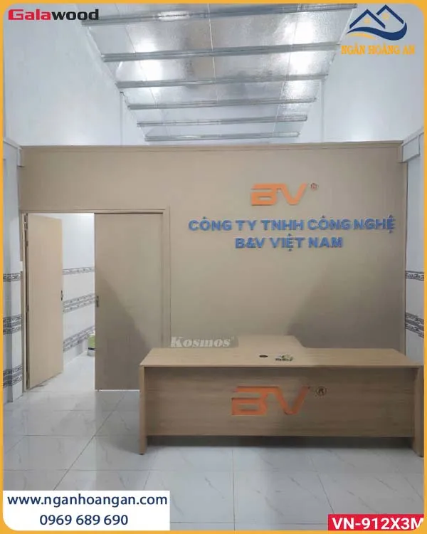 Vách Ngăn Hai Mặt PVC Giúp Không Gian Thông Thoáng Hơn