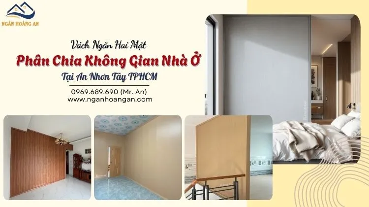 Vách Ngăn Hai Mặt Phân Chia Không Gian Nhà Ở Tại An Nhơn Tây TPHCM