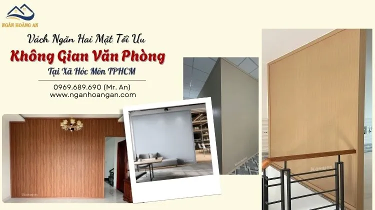 Vách Ngăn Hai Mặt Tối Ưu Không Gian Văn Phòng Tại Xã Hóc Môn TPHCM