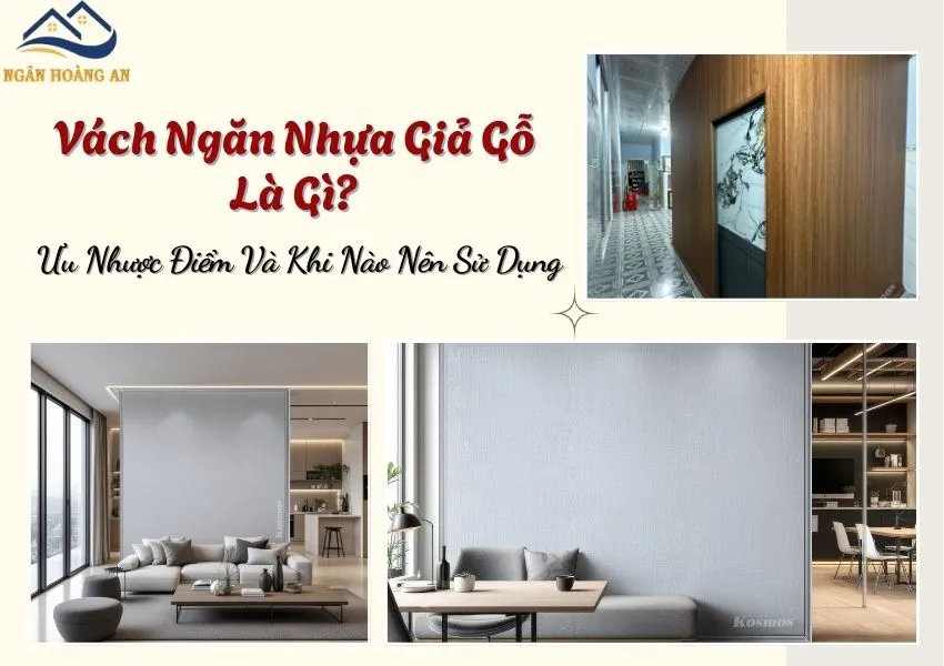 Vách Ngăn Nhựa Giả Gỗ Là Gì? Ưu Nhược Điểm Và Khi Nào Nên Sử Dụng