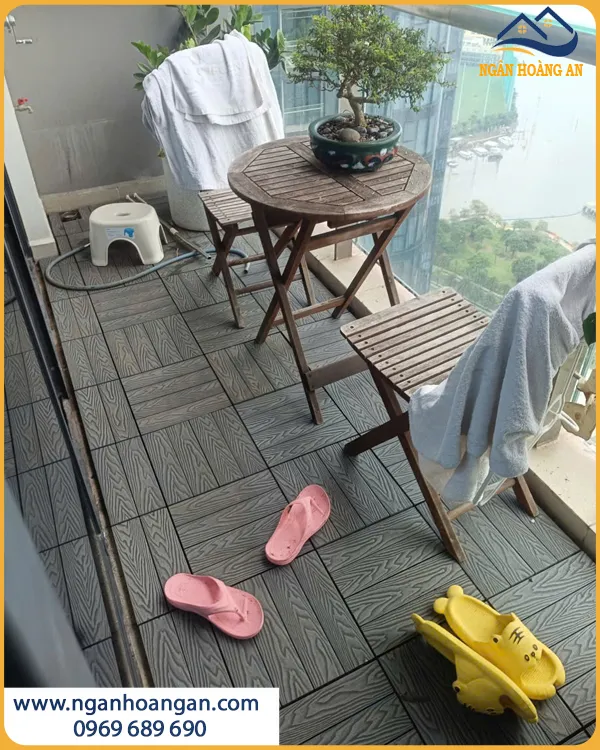 Vỉ Gỗ Nhựa Ngoài Trời Tạo Không Gian Gọn Gàng Vỉ Gỗ Nhựa Ngoài Trời Tạo Không Gian Gọn Gàng