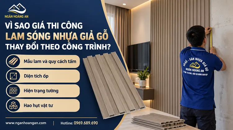 Vì Sao Giá Thi Công Lam Sóng Nhựa Giả Gỗ Thay Đổi Theo Công Trình? Vì Sao Giá Thi Công Lam Sóng Nhựa Giả Gỗ Thay Đổi Theo Công Trình?