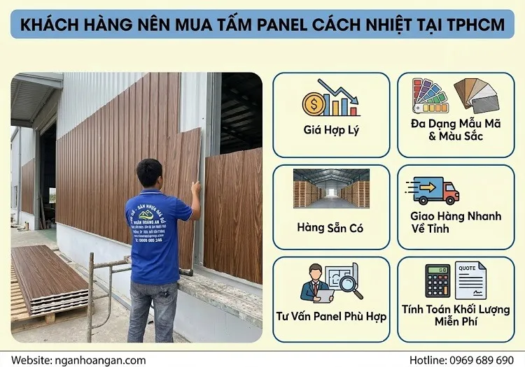 Vì Sao Khách Hàng Đồng Tháp Và Tiền Giang Nên Mua Tấm Panel Từ TP. HCM?