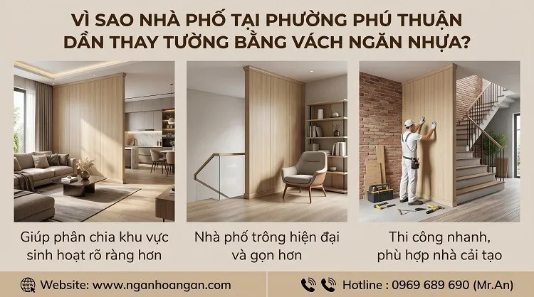 Vì Sao Nhà Phố Tại Phường Phú Thuận Dần Thay Tường Bằng Vách Ngăn Nhựa? Vì Sao Nhà Phố Tại Phường Phú Thuận Dần Thay Tường Bằng Vách Ngăn Nhựa?