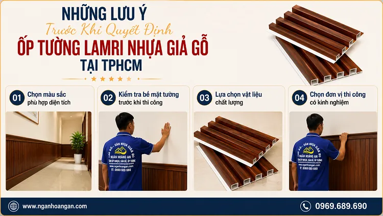 Vì Sao Nhiều Gia Đình Tại TPHCM Chọn Ốp Tường Lamri Nhựa Giả Gỗ?