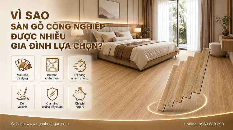 Thi Công Lát Sàn Gỗ Robina AB314 Cho Phòng Ngủ Nhanh Gọn Thi Công Lát Sàn Gỗ Robina AB314 Cho Phòng Ngủ Nhanh Gọn